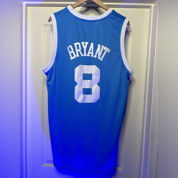 Kobe Bryant baby blue Los Angeles Lakers jersey XL - Picture 2 of 2